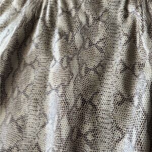 Liz Claiborne Tan Snake Print Skirt